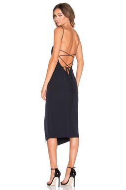 Shona Joy Crete Lace Up Midi Dress Size 10 for rent on The Volte - image 2
