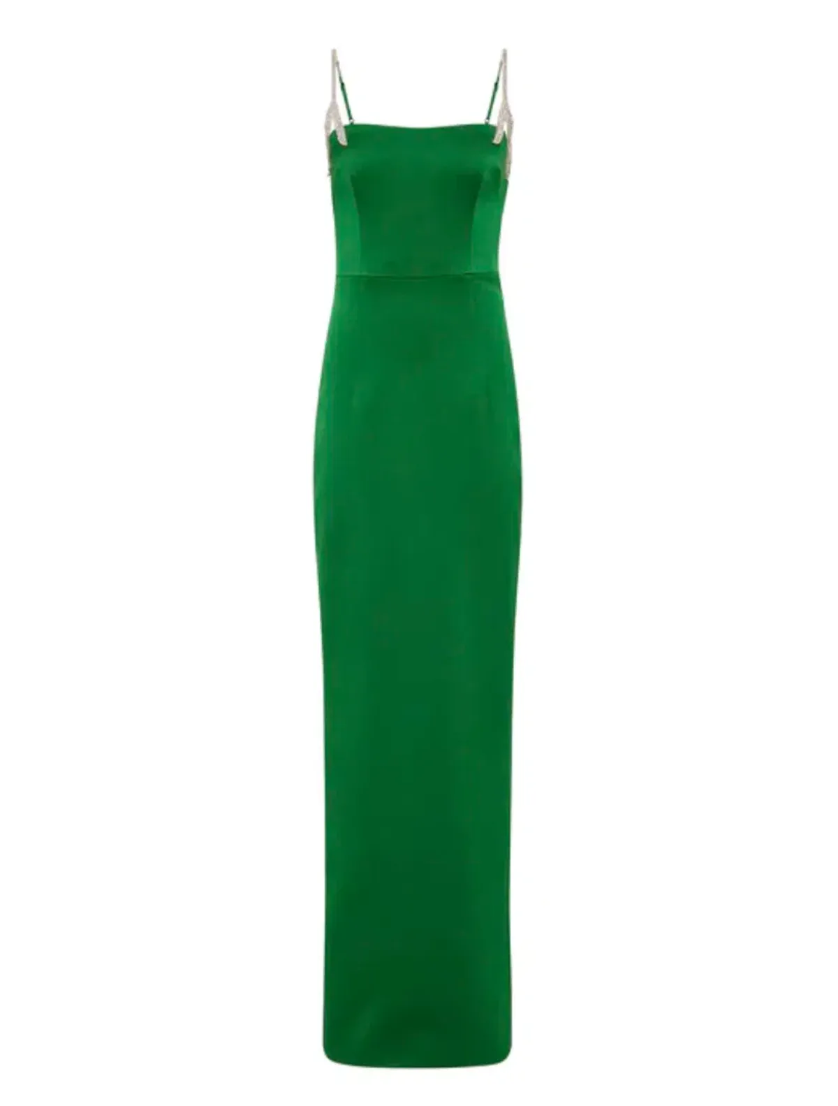 Rachel Gilbert Leora Gown in Emerald Green with Crystal Embellishments Size 1 / AU 8 | Formal dress - Image 2