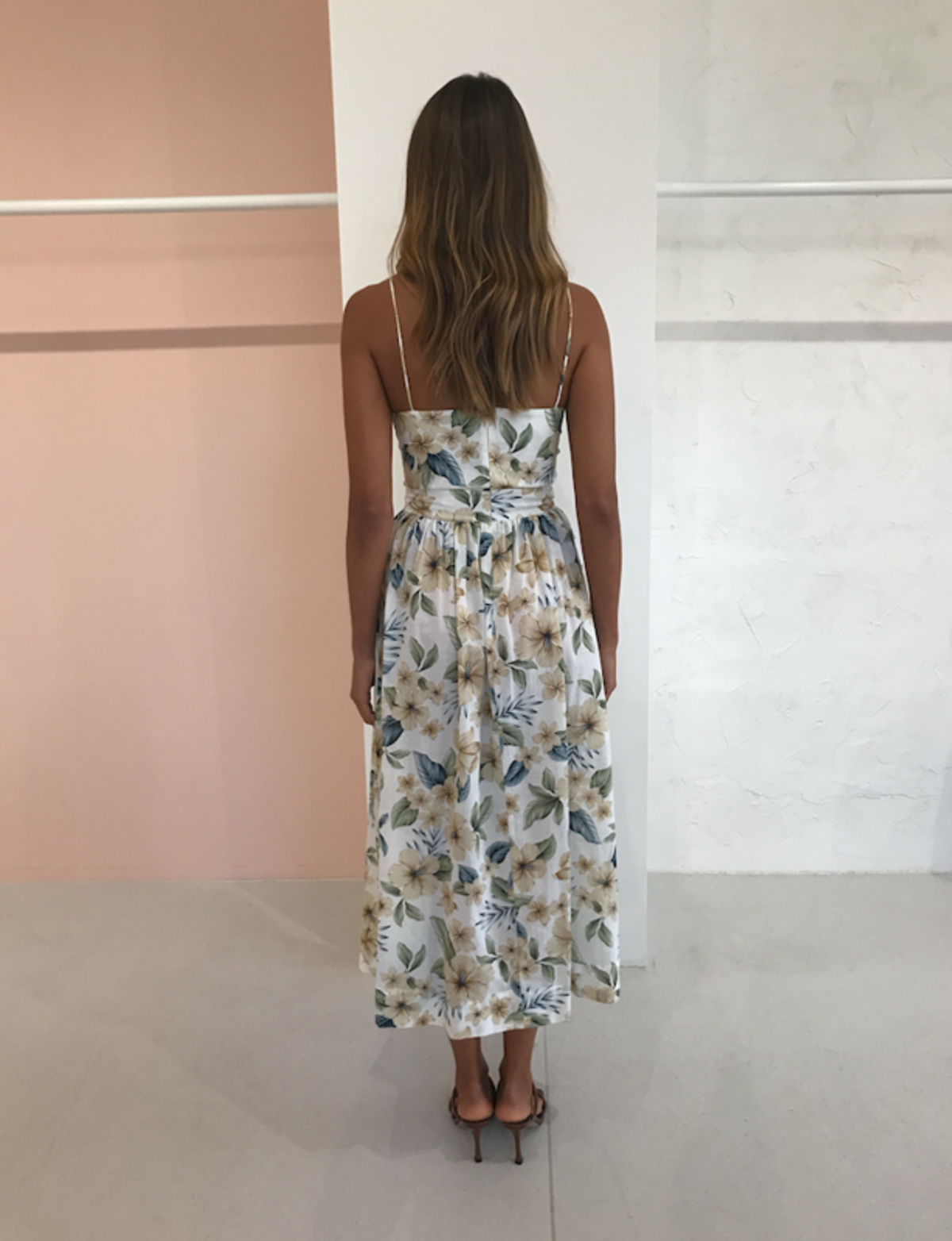 Bec & Bridge Fleurette Midi Dress | Floral Print | Size 8 - Image 2