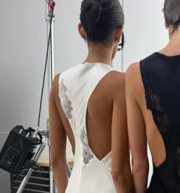 Montparnasse Gown (White) - SIR THE LABEL for rent on The Volte - image 3