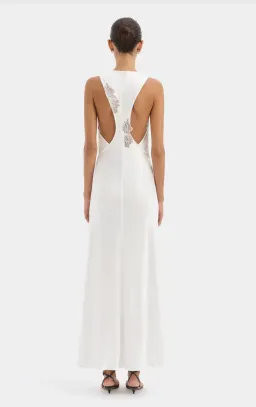 Montparnasse Gown (White) - SIR THE LABEL for rent on The Volte - image 2