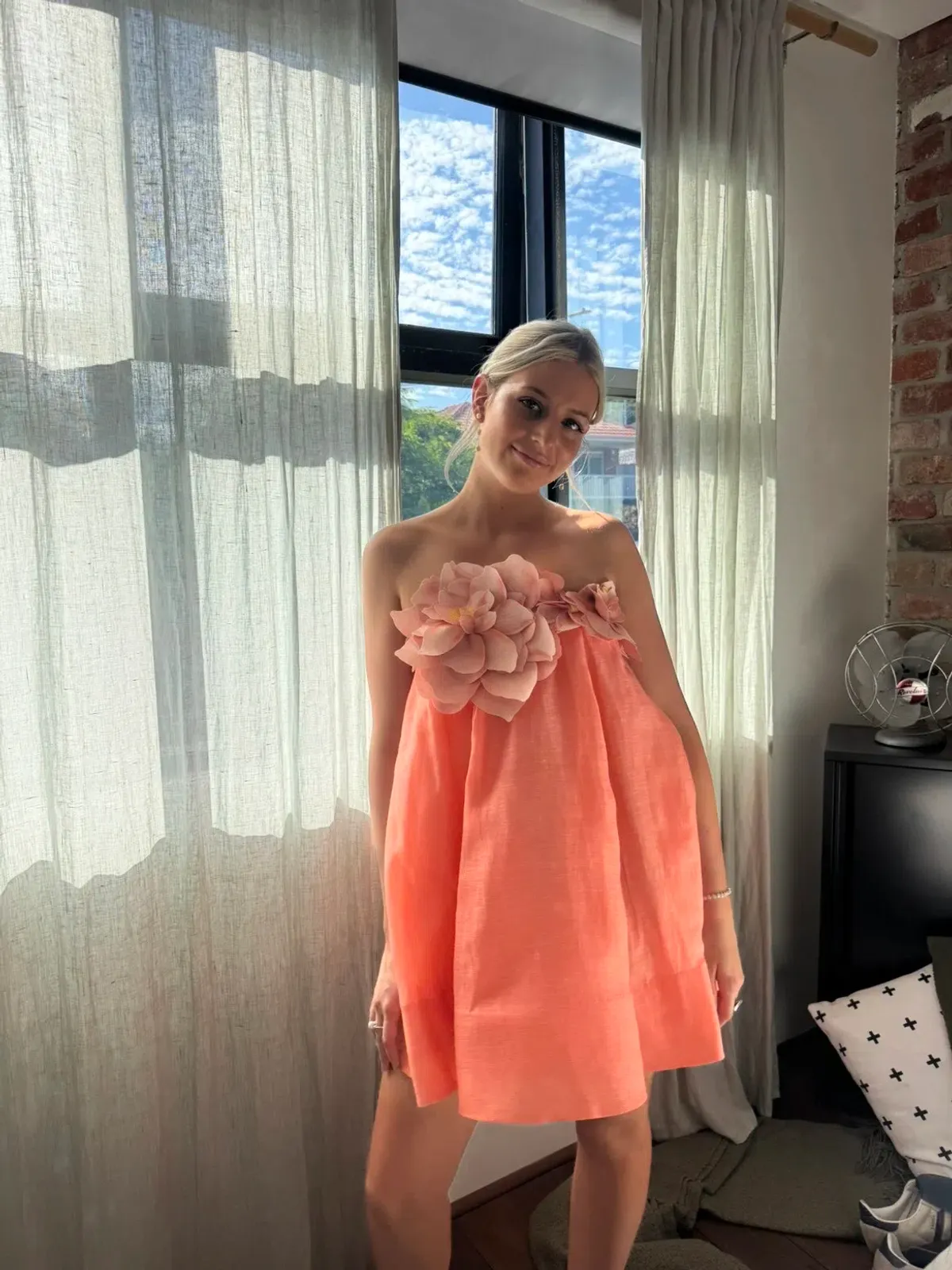 Natura Mini Dress | ZIMMERMANN Spring 2024 - Image 1