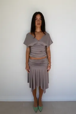 Hntr the Label Andi Set in Slate size XS for rent on The Volte - image 1