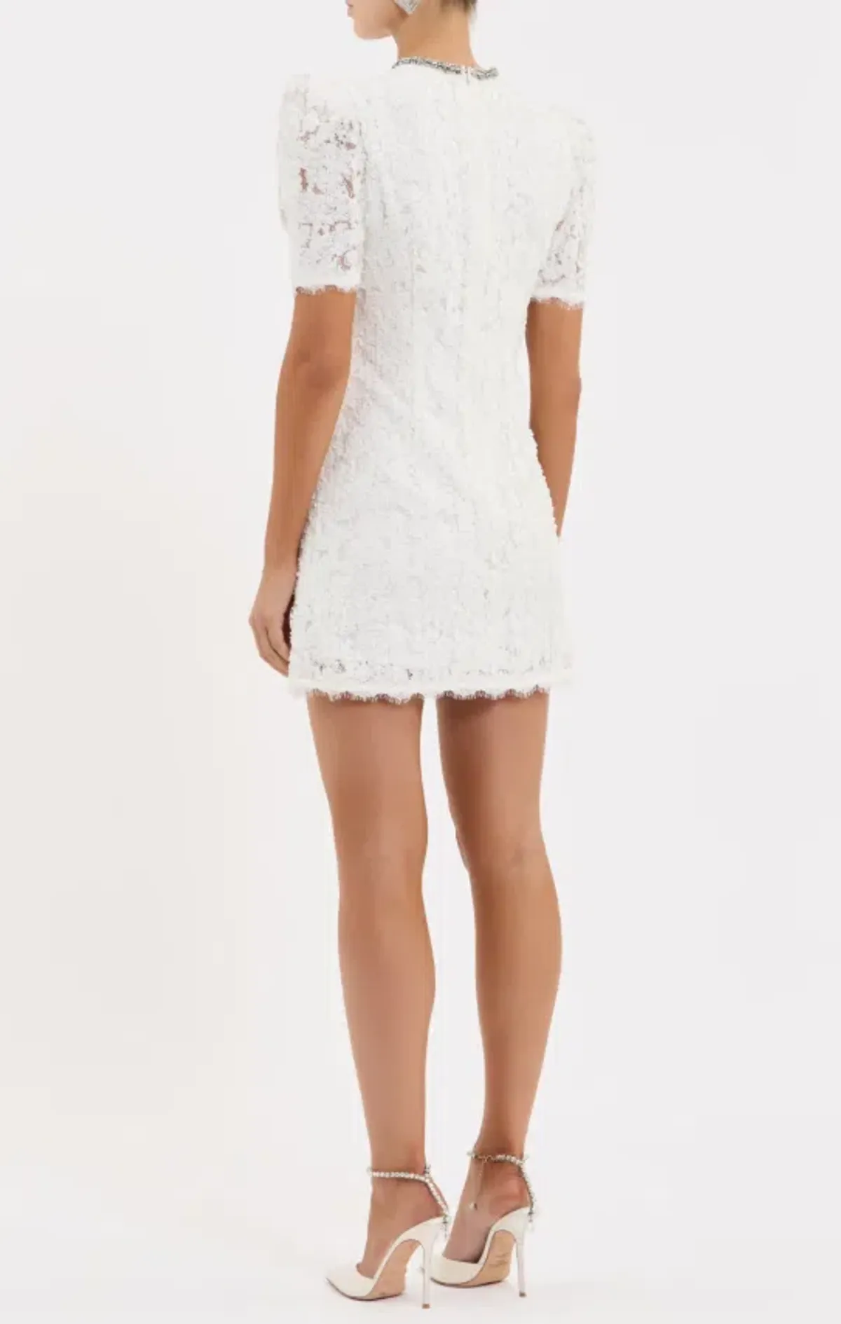 Rebecca Vallance Dillon Short Sleeve Mini Dress Size 12 - Image 2