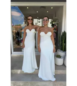 Sneaky Link Chelle Maxi Dress in White Size M/AU10 for rent on The Volte - image 3