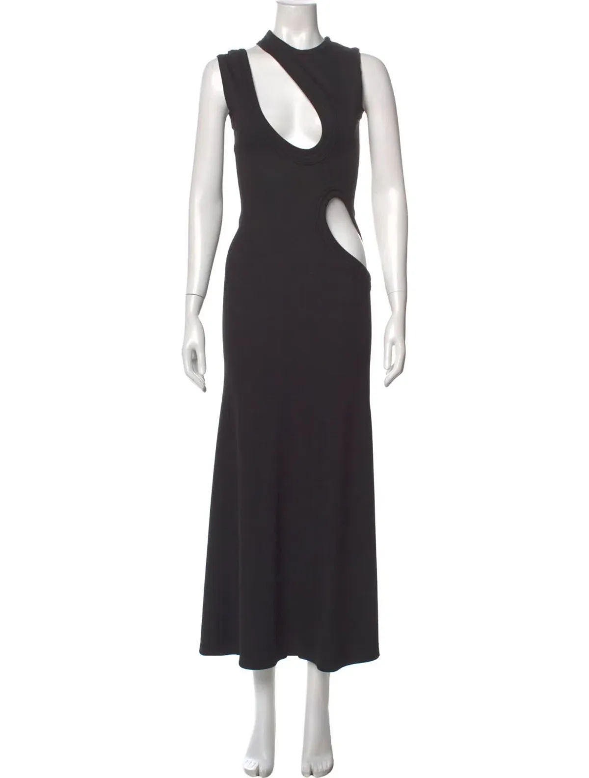 Christopher Esber Cut Out Maxi dress Black size 6 XS - Image 2