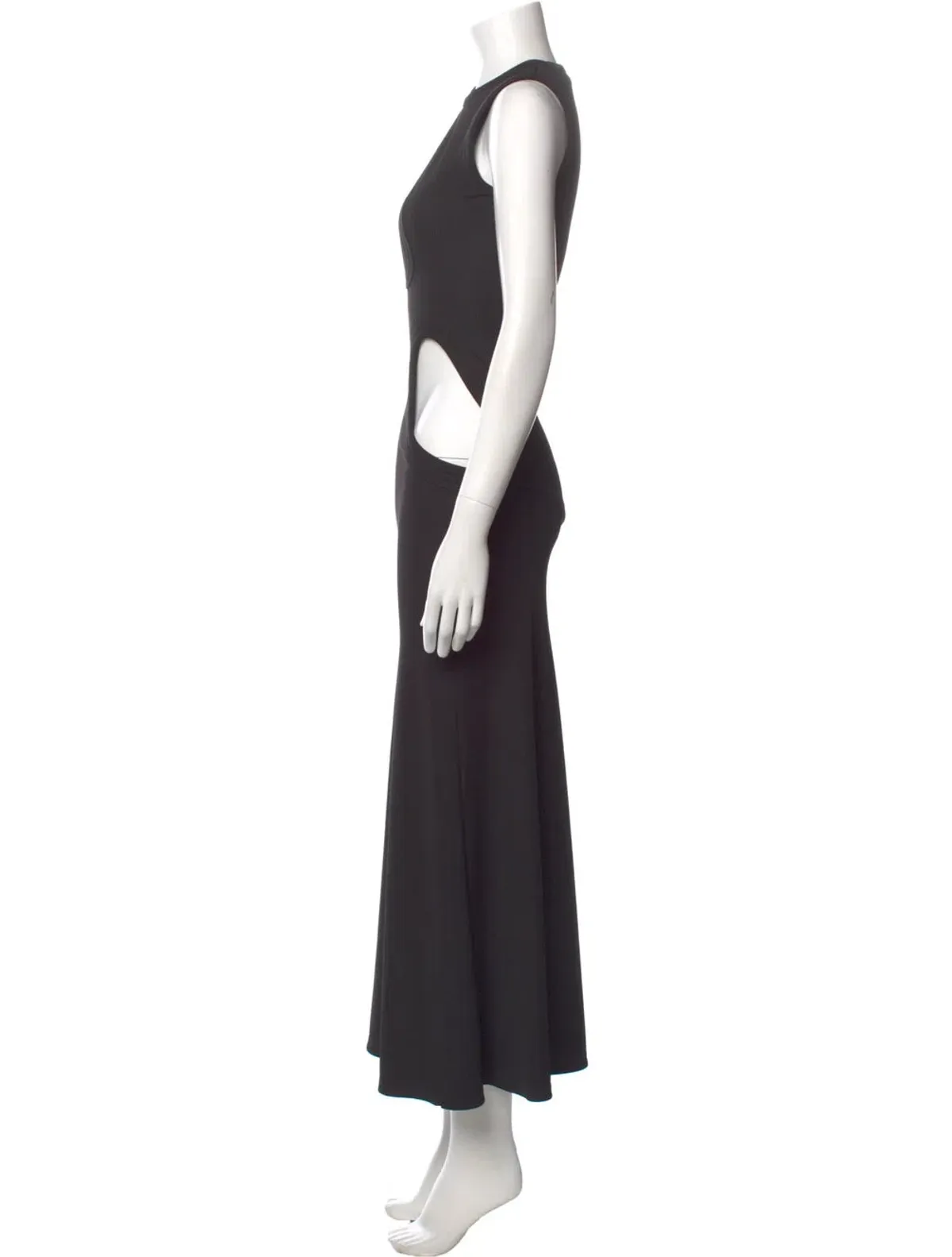 Christopher Esber Cut Out Maxi dress Black size 6 XS - Image 3