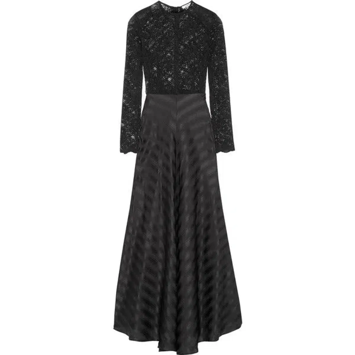 Ganni Kendall Silk and Lace Gown - Image 2