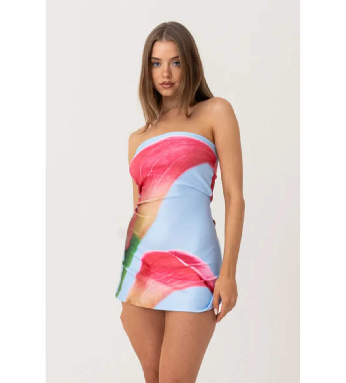 Hntr The Label Lila Mini Dress in Calla Size S/AU8 - Image 1