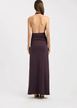 Kookai Elari Maxi Dress Cocoa US2 AU6 for rent on The Volte - image 3