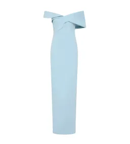 Rachel Gilbert Maddie Gown Sky Blue Size 2/AU 10 for rent on The Volte - image 1