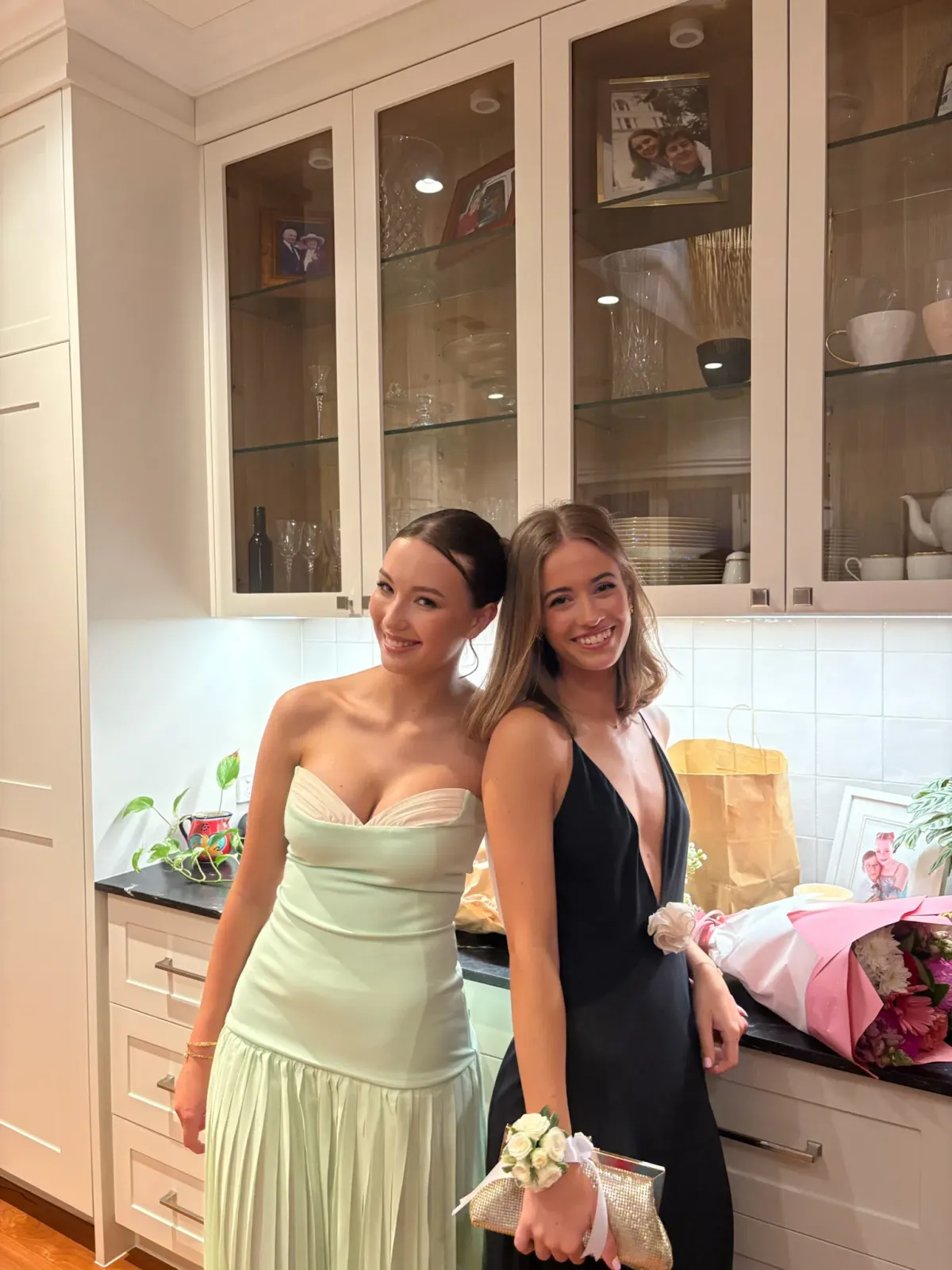 She Is Olla Nicolette dress green size 8 - Image 2