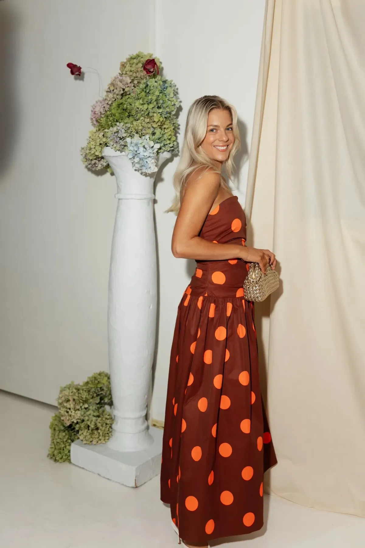 The Wolf Gang Luella Maxi / Jaffa spot / Size 16 - Image 2