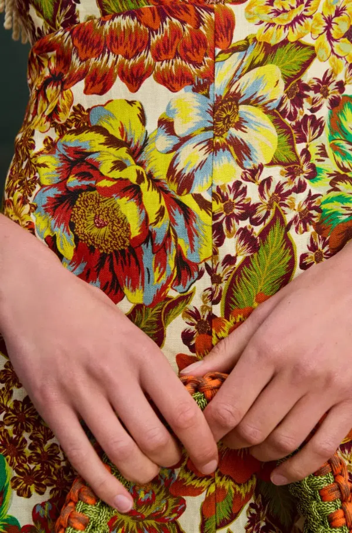 ALEMAIS LANA SQUARE NECK DAY DRESS - Image 3