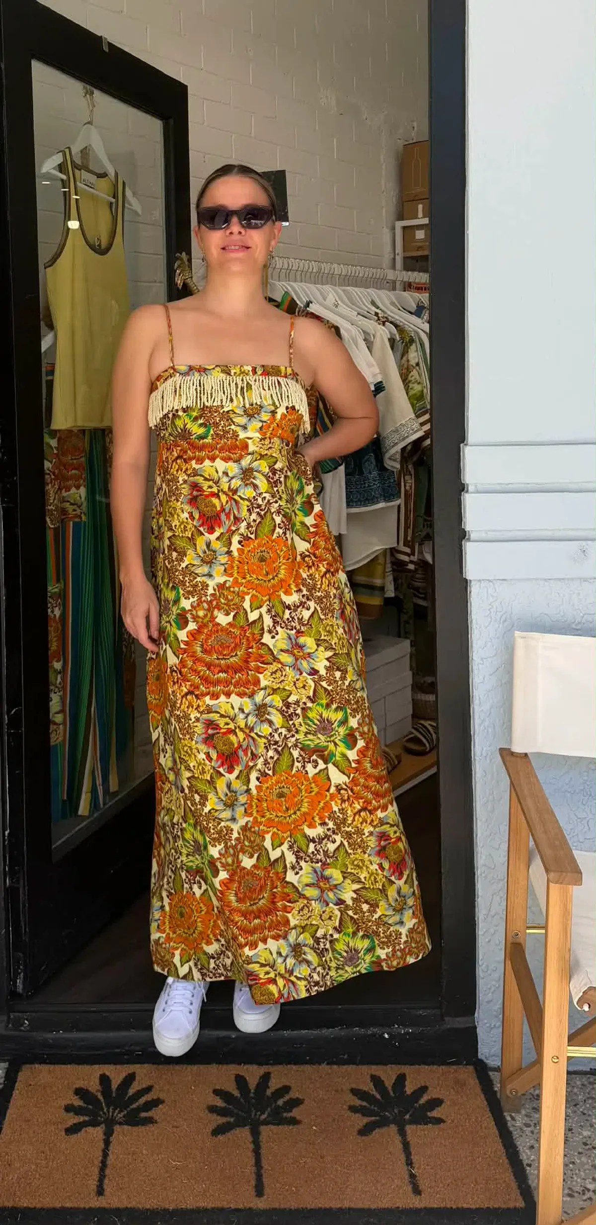 ALEMAIS LANA SQUARE NECK DAY DRESS - Image 2