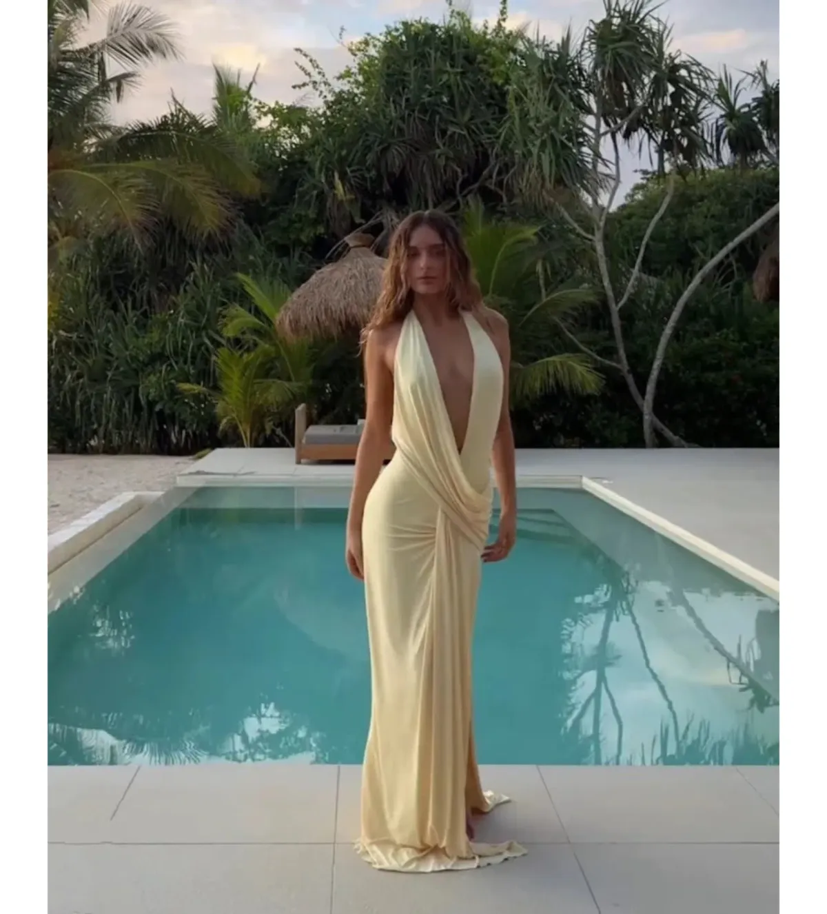 Natalie Rolt Winona Gown in Lemon Size 1/AU8 - Image 1