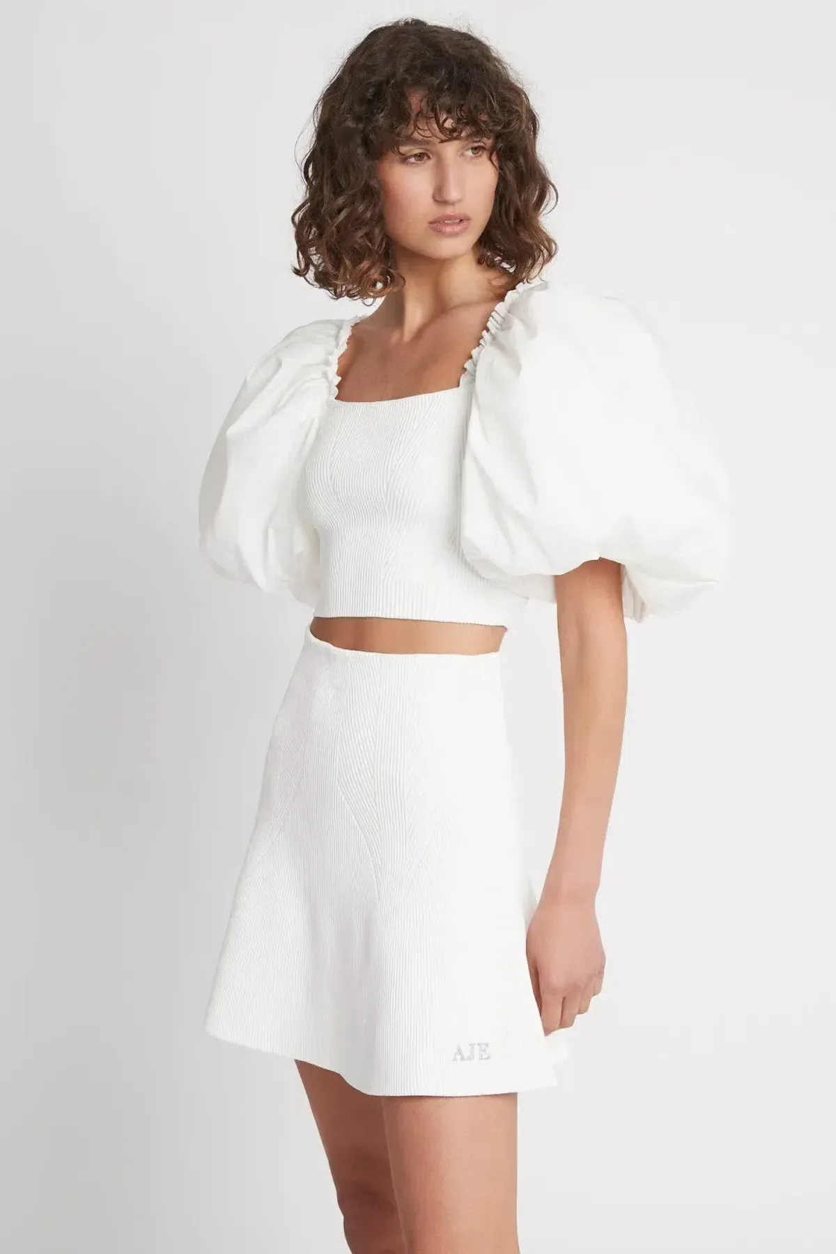 Aje Casa Puff Sleeve Top - Image 1