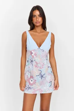 Sasha Therese Atlas Mini Dress for rent on The Volte - image 1