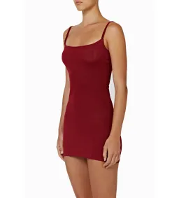 Bamba Swim Romanza Dress and Cardigan Set Rosso Size XS/AU 6 for rent on The Volte - image 2