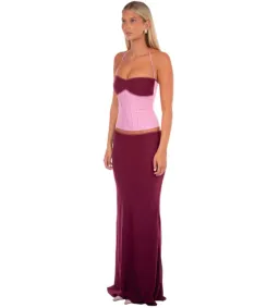 I Am Delilah Angelina Set in Sangria Size S/AU8 for rent on The Volte - image 2