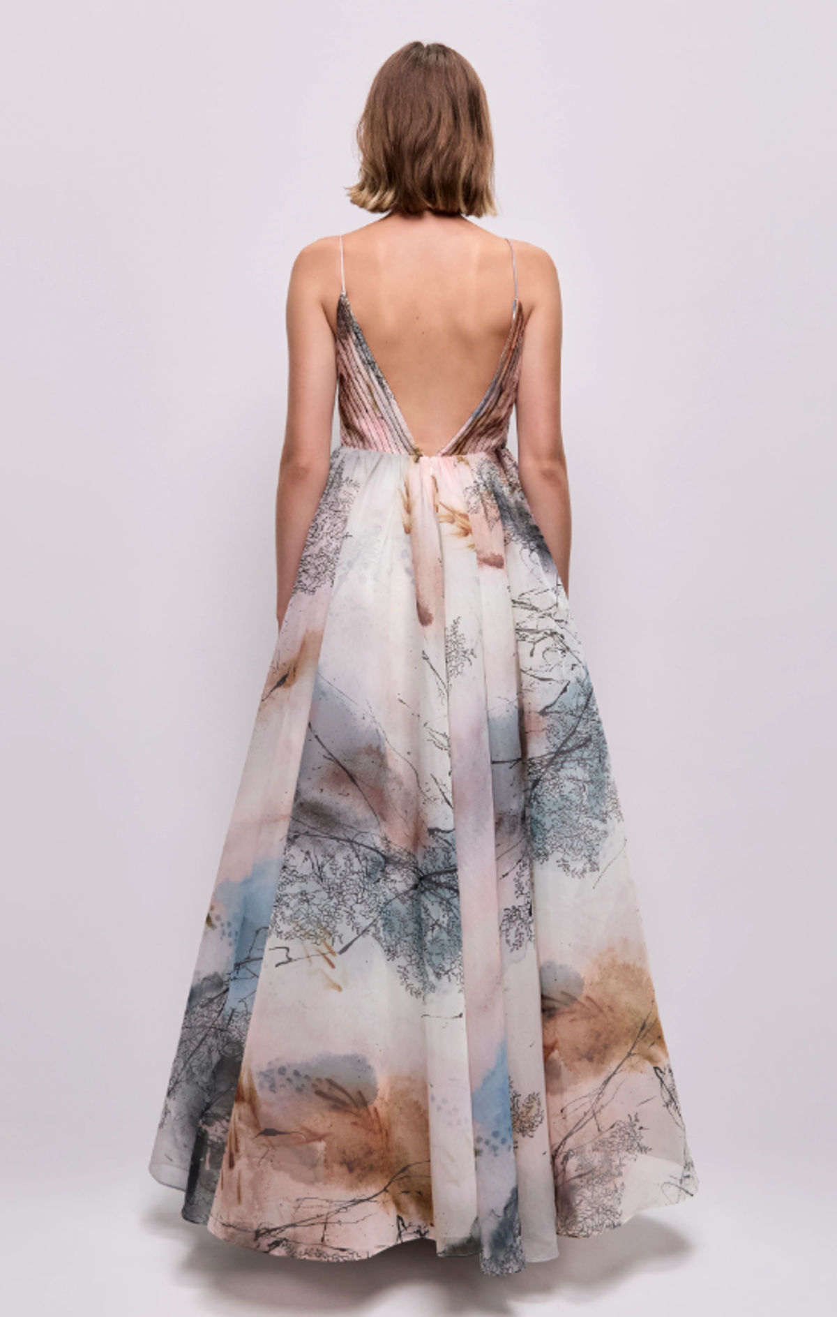 AJE Avery Gown Aria natura Size 12 - Image 2