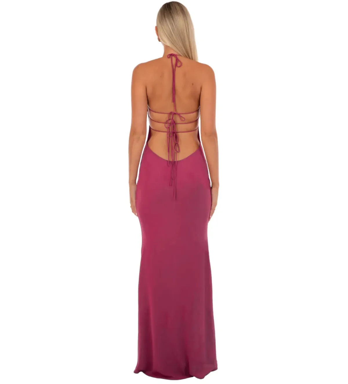 I Am Delilah Delilah Maxi Dress in Wine Size M/AU10 - Image 3