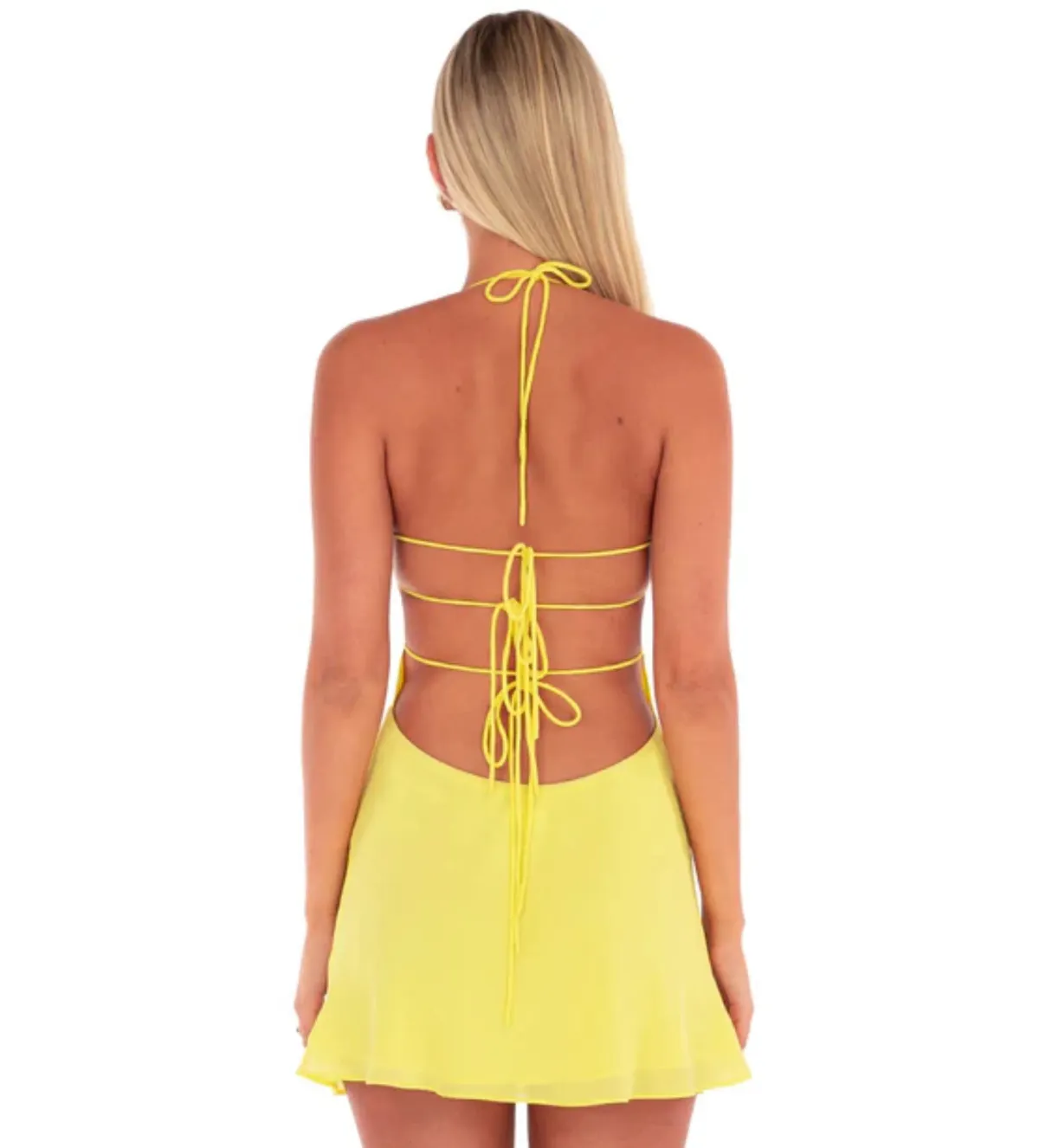 I Am Delilah Delilah Mini Dress in Starlight Size S/AU8 - Image 3