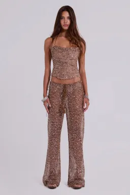 Jaded London Deva Sequin Knit Set for rent on The Volte - image 1