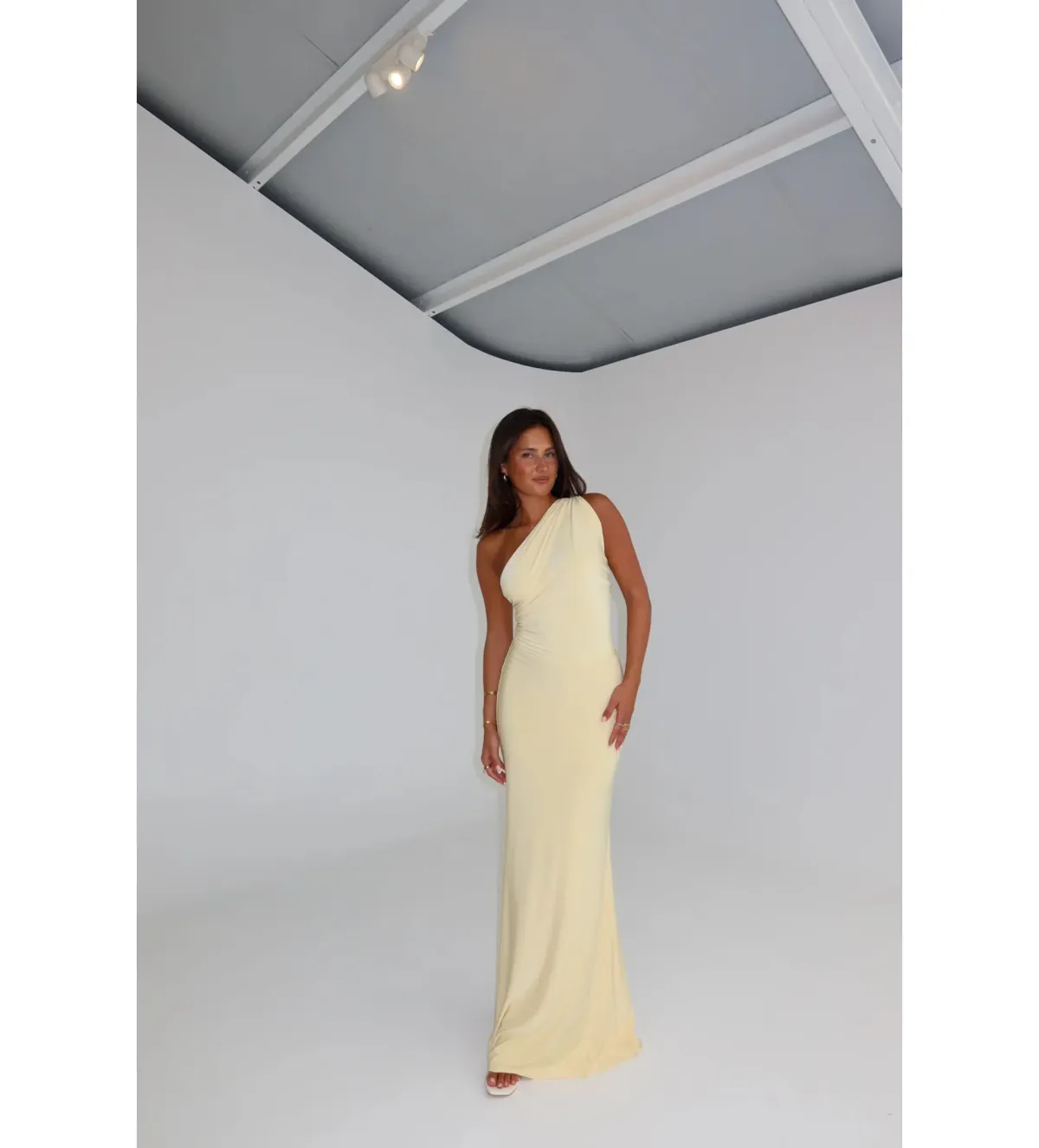 Natalie Rolt Fabienne Gown in Lemon Size 1/AU8 - Image 1