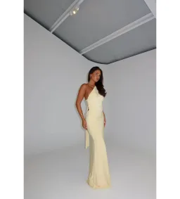 Natalie Rolt Fabienne Gown in Lemon Size 2/AU10 for rent on The Volte - image 2