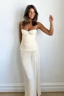 Manning Cartell Double Time Pleat Dress Nougat Size AU 6 for rent on The Volte - image 2