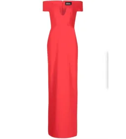 Solace London Marlowe Maxi Dress in Red Size 2 for rent on The Volte - image 2