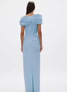 Rachel Gilbert Monique Gown in Sky Blue Size 1(8) for rent on The Volte - image 4