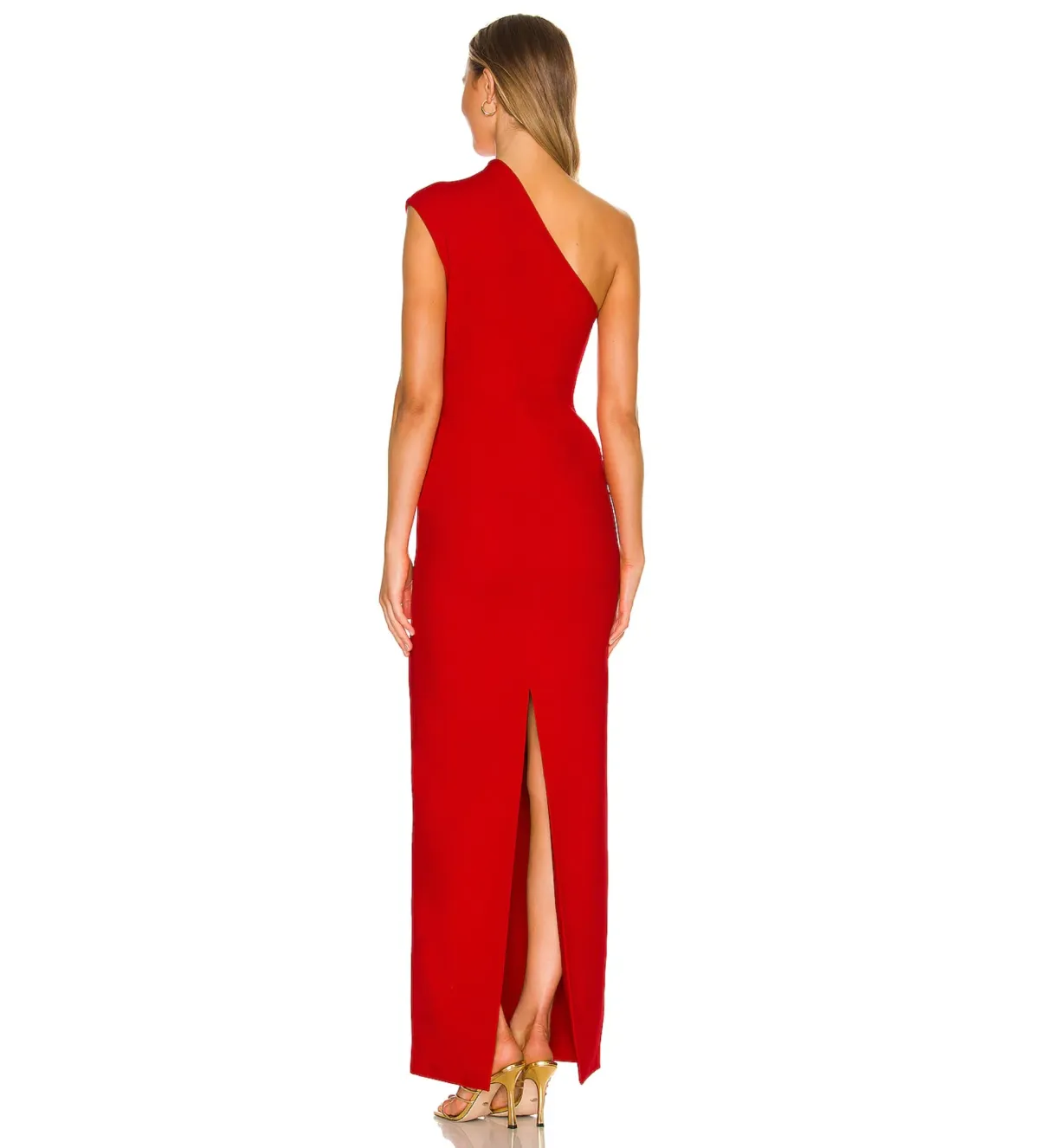 Solace London Krista Maxi Dress in Red AU8 - Image 3