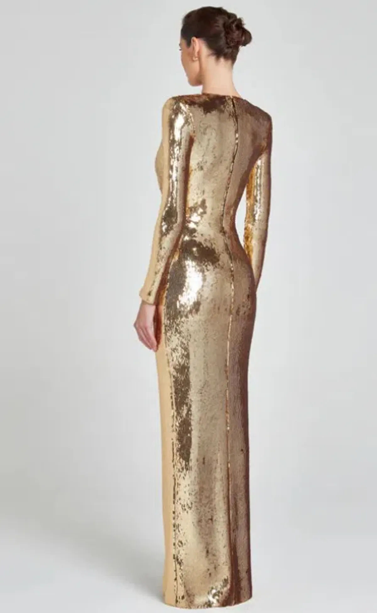 Nadine Merabi - Jennifer Gold Dress (S/AU8) - Image 2