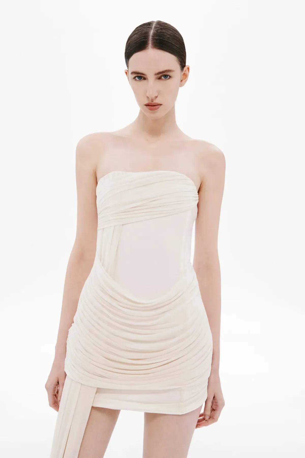 Misha - THE EMBER WRAPPED MINI DRESS - Image 1