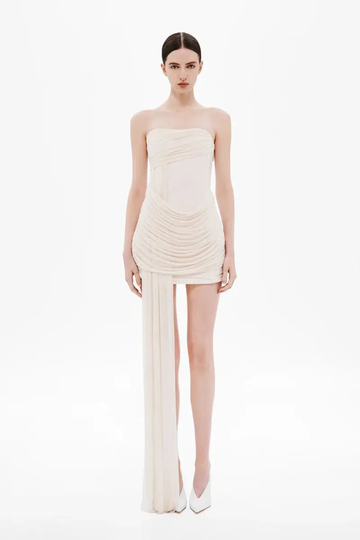 Misha - THE EMBER WRAPPED MINI DRESS - Image 2