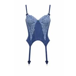 For Love & Lemons Denim Hearts Bustier for rent on The Volte - image 2