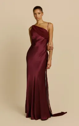Arcina Ori HELENA DRESS PLUM Size M for rent on The Volte - image 1