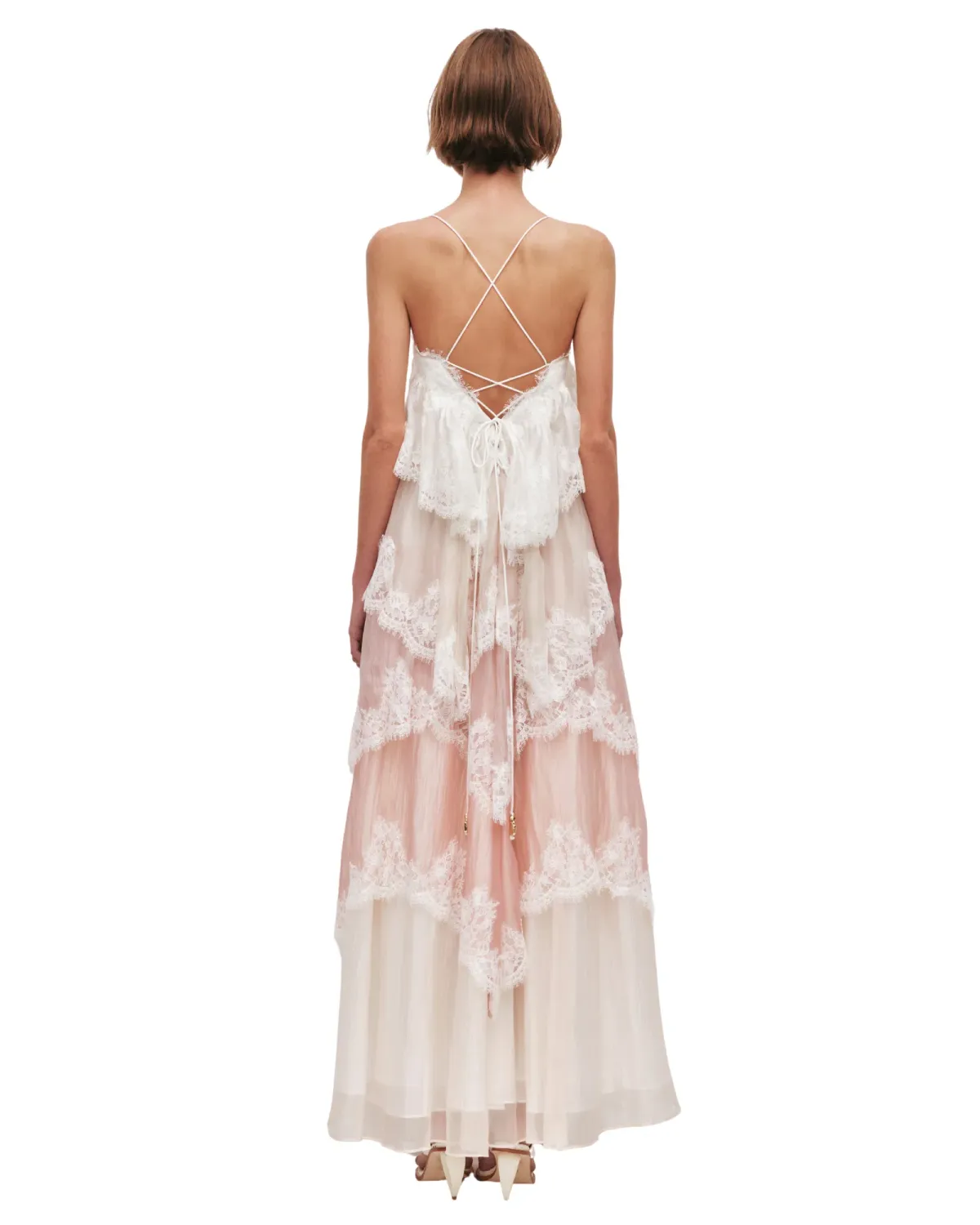 Aje Ophelia Lace Gown Multi Size 14 - Image 2