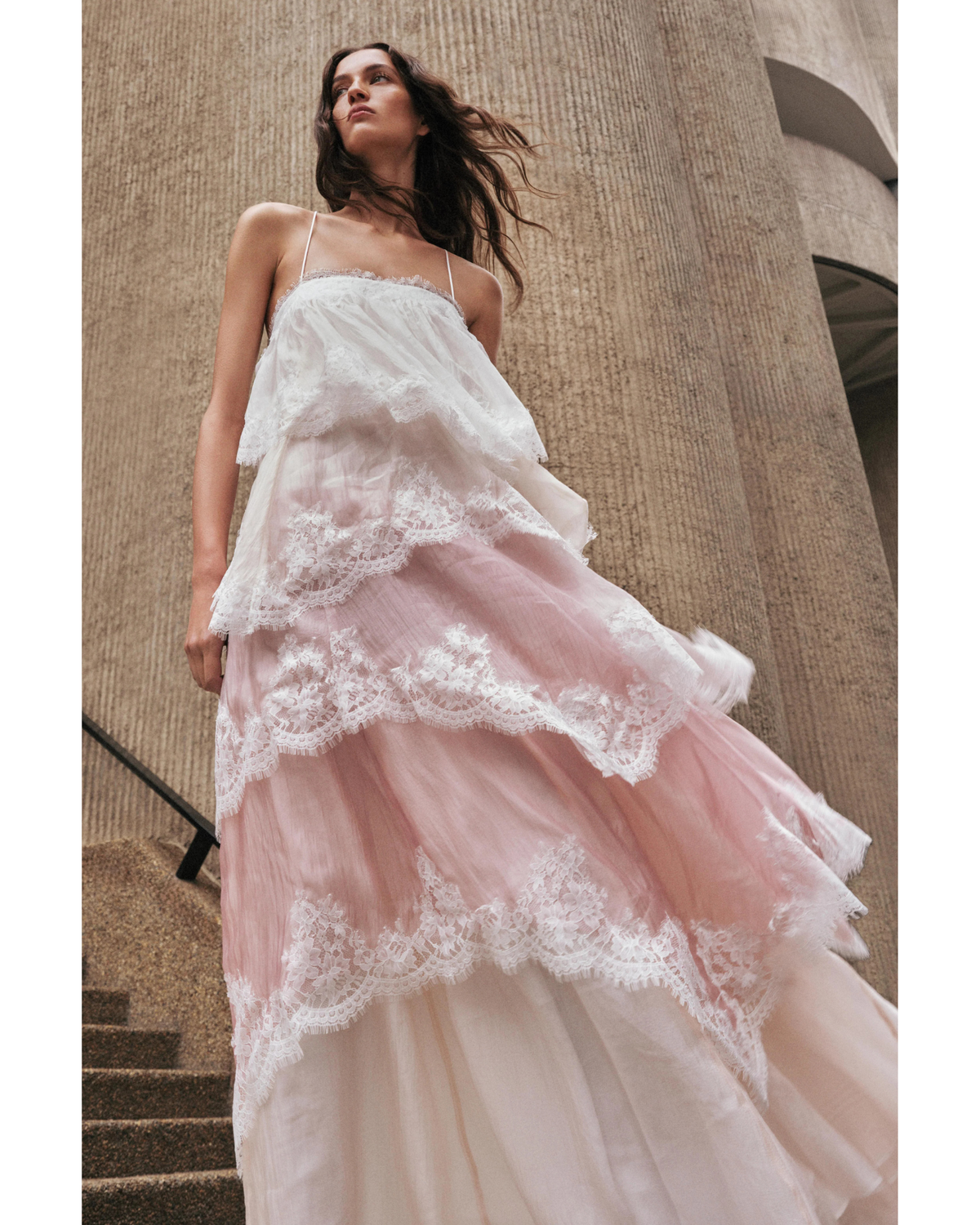 Aje Ophelia Lace Gown Multi Size 14 - Image 5