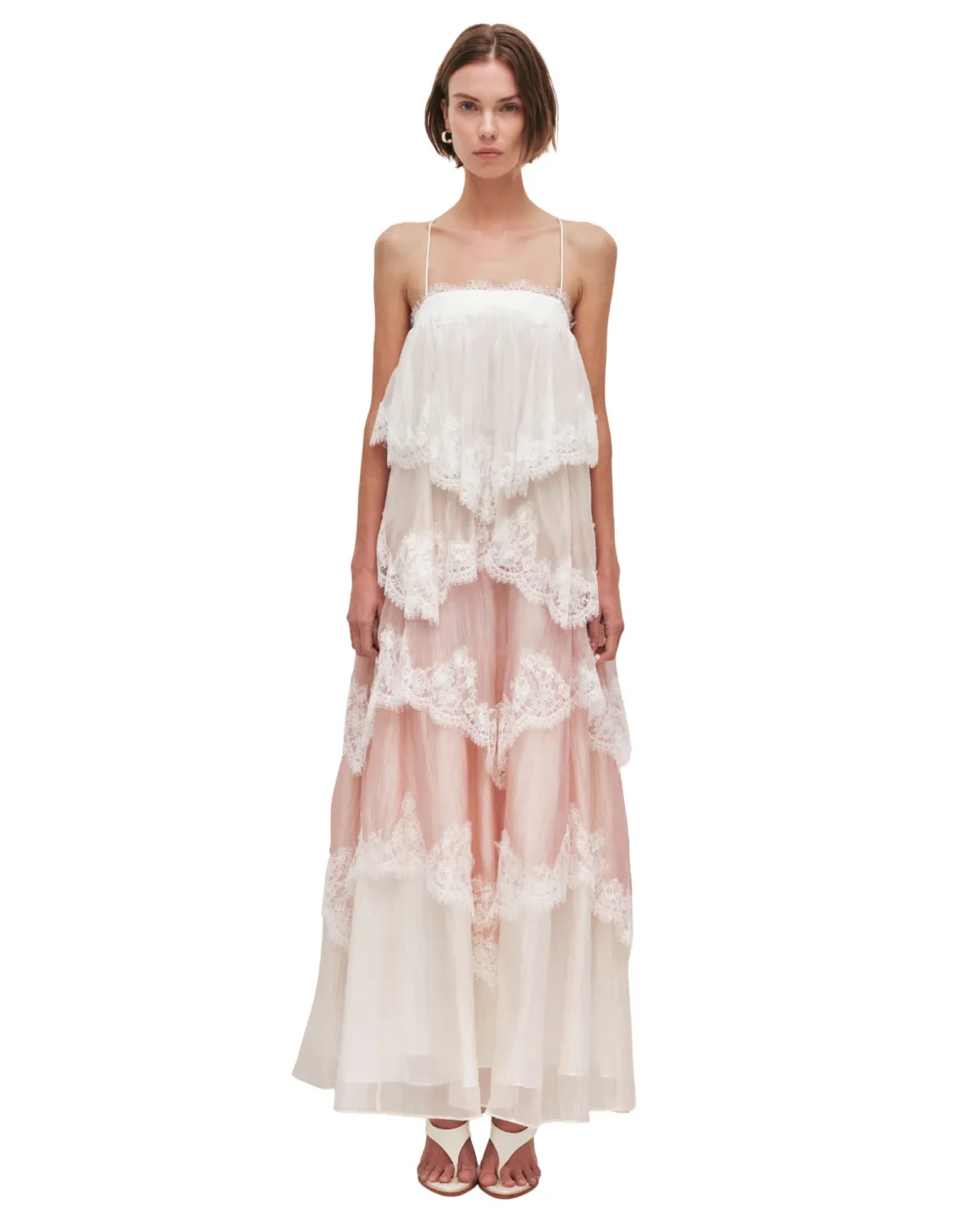 Aje Ophelia Lace Gown Multi Size 14 - Image 1