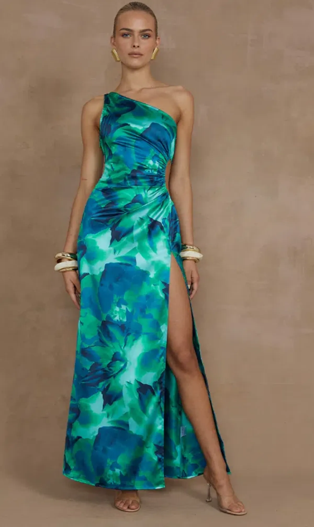 Barzilio Calista Green Maxi- Runaway the Label -  size 12 - Image 1