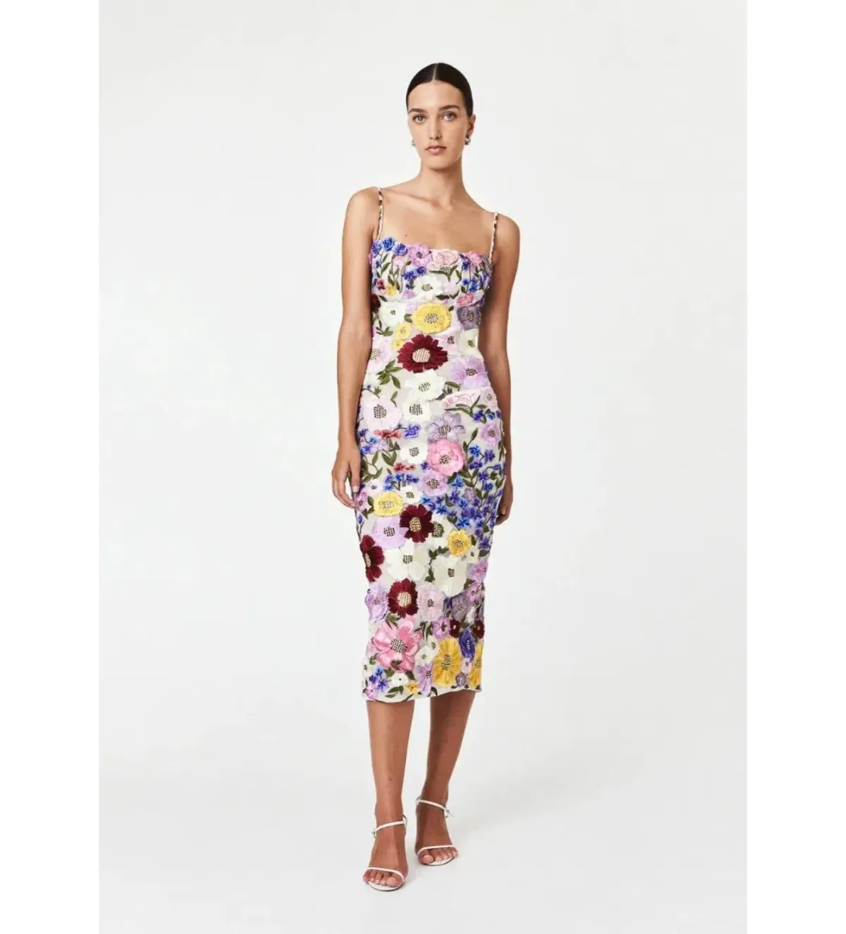 Rachel Gilbert Nya Mini Dress Floral Size 3/AU12 - Image 1