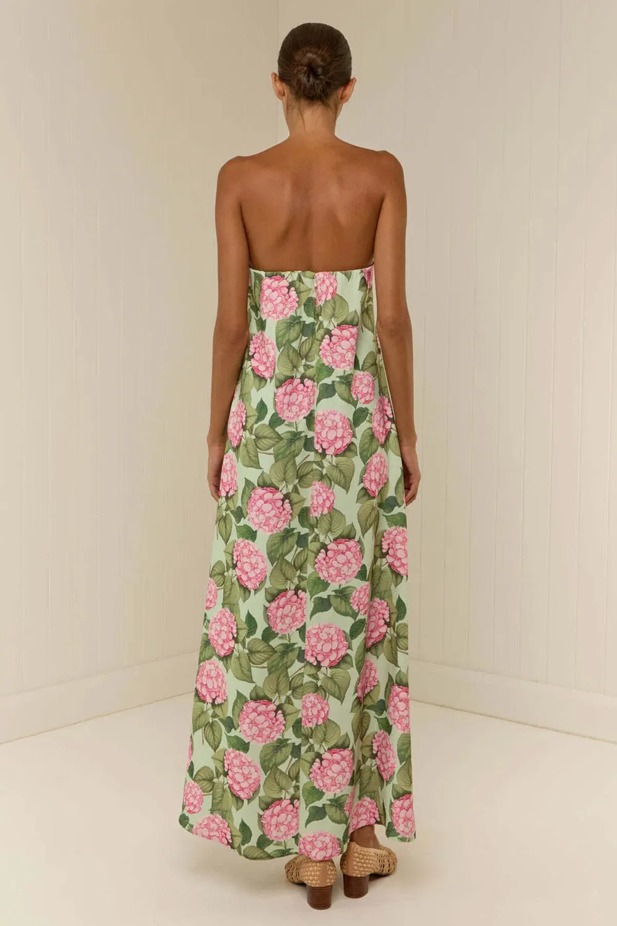 Palm Noosa Alessia Dress in Pink Jardin Size AU10 - Image 2