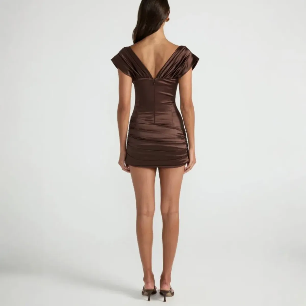  Ance Gria Madeline Mini Brown Size Medium - Image 5