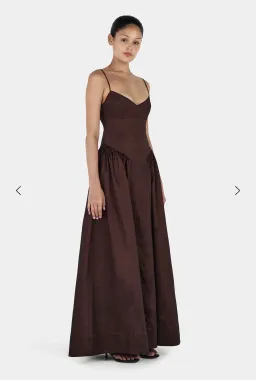 Hansen & Gretel Bellini Gown Chocolate XXS for rent on The Volte - image 5