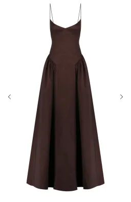 Hansen & Gretel Bellini Gown Chocolate XXS for rent on The Volte - image 6