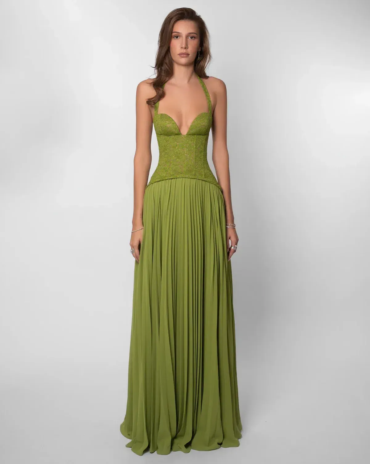 Fenity Gaia Dress size M / 10 green - Image 2