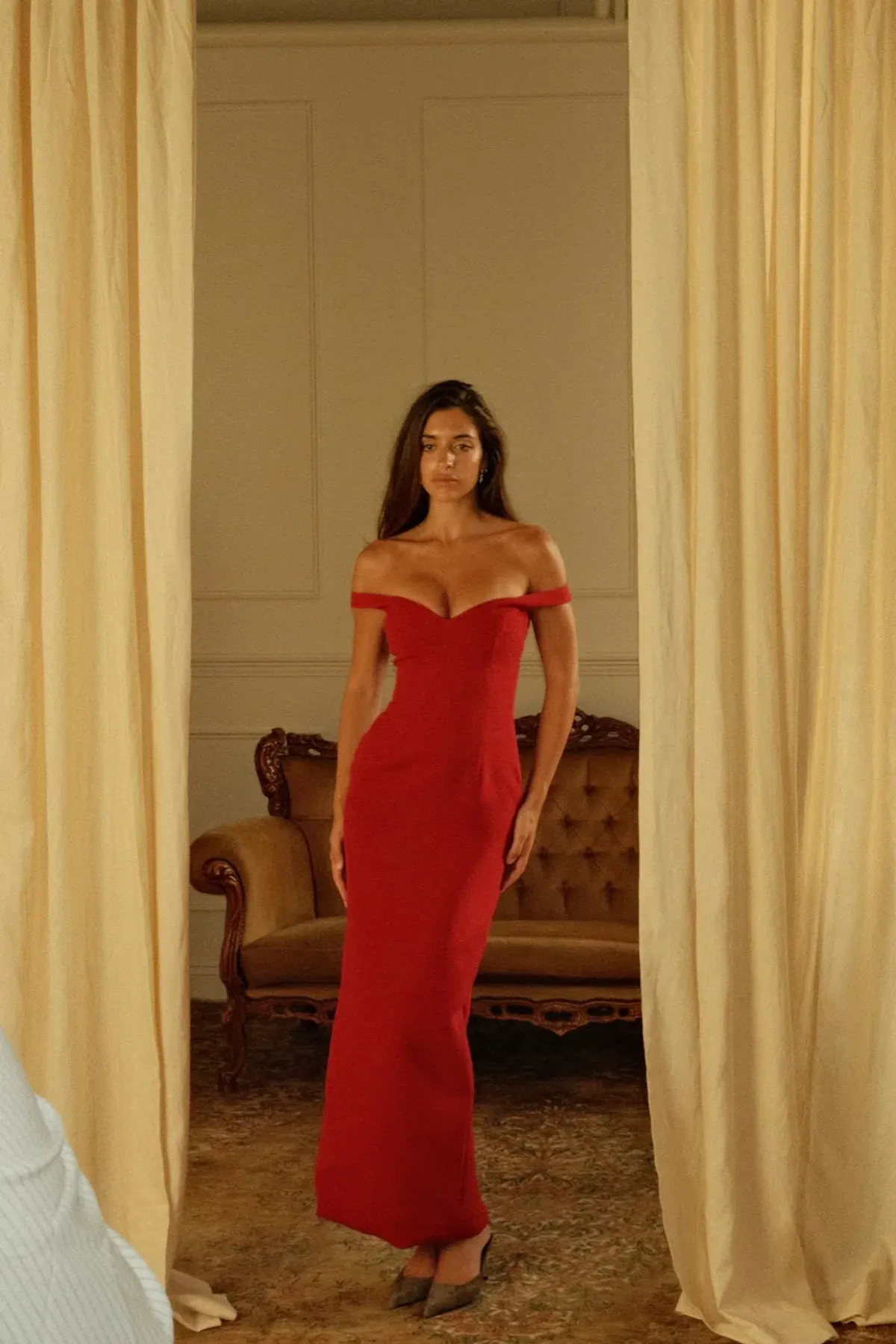 Arcina Ori Ellery Dress Red Size 12 / L - Image 5